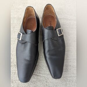 Fabrini Men's Leather Dress Shoes Size 42 (9)